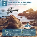 Drone X-shop GPS con cámara 4K, 50 minutos de vuelo para adultos