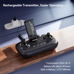Drone Ruko U11S con cámara 4K para adultos con 40 minutos de vuelo