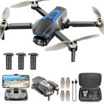 Dron PLEGBLE PL511 con cámara 4K para adultos con 3 baterías