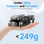 Dron PLEGBLE PL511 con cámara 4K para adultos con 3 baterías