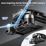Drone PLEGBLE PL515 con cámara 4K para adultos y niños