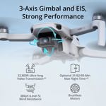 Drone DJI Mini 4K Fly More Combo con 3 baterías 249 g para adultos