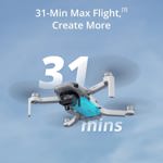 Drone DJI Mini 4K Quadcopter con cámara 249g Stabiliza de 3 ejes