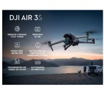 Drone DJI Air 3S RC-N3 Dual-Camera 4K60fps HDR Video autonomía de vuelo de 45 minutos