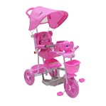 Triciclo Infantil Elefante Lamborghini Fucsia