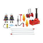 PLAYMOBIL CITY ACTION 9468 – SET DE BOMBEROS CON BOMBA DE AGUA