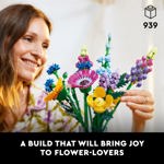 LEGO Icons Ramo de flores silvestres 10313 Ingenio de flores artificiales