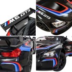Auto a batería Bebitos BMW M6 GT3 Negro