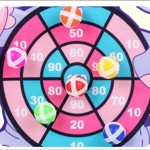 Juguete Montessori Tablero de Dardos Animales 2 a 4 Años monkey