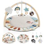 Agenda Blissful de Baby Play Gym con tapete y 6 juguetes sensoriales