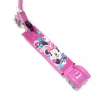 Monopatín Infantil Plegable 3 Ruedas Disney Fucsia