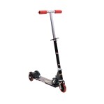 Monopatín Infantil Plegable 3 Ruedas Avengers Negro