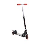 Monopatín Infantil Plegable 3 Ruedas Avengers Personajes Negro