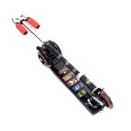 Monopatín Infantil Plegable 3 Ruedas Avengers Personajes Negro