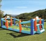 Cancha Inflable Little Tikes De Fútbol Y Baloncesto