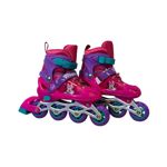 Patines Rollers Extensibles Disney Rosa Talle 35-38