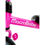 TRICICLO INFANTIL CLÁSICO REFORZADO ROSA MACROBABY