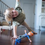 Figura parlante Blippi, juguete articulado de 9 pulgadas