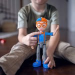 Figura parlante Blippi, juguete articulado de 9 pulgadas