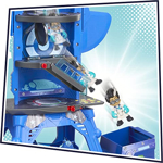Playset PJ Masks Deluxe Battle HQ con 2 figuras de acción