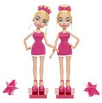 Fashion Dolls Bratz Tweevils, edición especial, paquete de 2