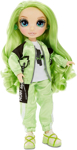 Muñeca de moda Rainbow High Jade Hunter con 2 conjuntos