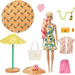 ¡Barbie Color Revela Espuma! Muñeca y mascota amiga con 25 sorpresas