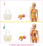 ¡Barbie Color Revela Espuma! Muñeca y mascota amiga con 25 sorpresas