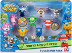 Súper Alas - Tripulación del Aeropuerto Mundial transform-a-Bots Paquete de Coleccionistas