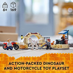 LEGO Jurassic World Dominion Atrociraptor Dinosaurio