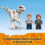 LEGO Jurassic World Dominion Atrociraptor Dinosaurio