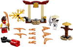 Set de batalla épica LEGO NINJAGO: kit de construcción Kai vs. Skulkin 71730