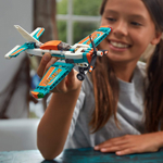 Kit de construcción LEGO Technic Race Plane 42117 para niños y niñas