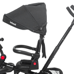 Triciclo multifuncional plegable Infanti JY-T08E negro