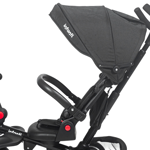 Triciclo multifuncional plegable Infanti JY-T08E negro