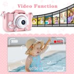 Cámara CIMELR para niños de 3 a 12 años con vídeo y tarjeta TF de 32 GB