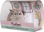 Set de coleccionista de peluche con forma de gato Pusheen Family, 8 cm