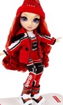 Set de muñecas de invierno Rainbow High Ruby con atuendos y accesorios