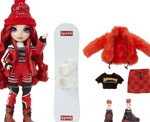 Set de muñecas de invierno Rainbow High Ruby con atuendos y accesorios