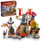 Set de juego LEGO NINJAGO Tournament Battle Arena con 6 minifiguras