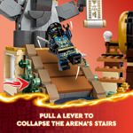 Set de juego LEGO NINJAGO Tournament Battle Arena con 6 minifiguras
