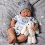 Reborn Baby Doll Babeside Relike, 50 cm, vinilo de cuerpo completo