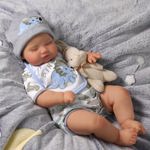 Reborn Baby Doll Babeside Relike, 50 cm, vinilo de cuerpo completo