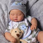 Reborn Baby Doll Babeside Relike, 50 cm, vinilo de cuerpo completo