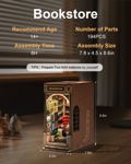 Kits de libros Book Nook RoWood DIY para adultos con sensor táctil