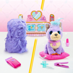 Cachorro morado Scruff-a-Luvs Cutie Cuts de Toy Little Live Pets