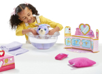 Cachorro morado Scruff-a-Luvs Cutie Cuts de Toy Little Live Pets