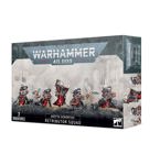Escuadrón Retributor Adepta Sororitas de Warhammer 40k con bases