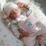 Muñeca Kaydora Sleeping Reborn, de 22 pulgadas, realista, re
