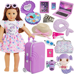Set de viaje para muñecas Srua Don American Doll de 18 pulgadas
